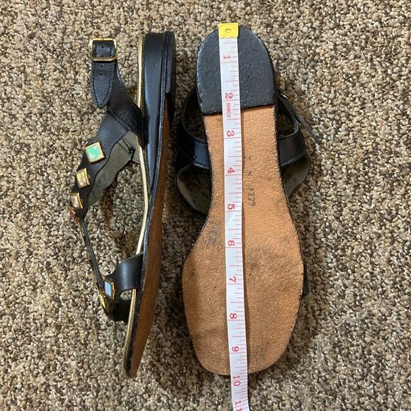 Sofwear Shoes Houston Texas Sandals with Multicolor Accents Women’s Size 7 - Picture 7 of 10
